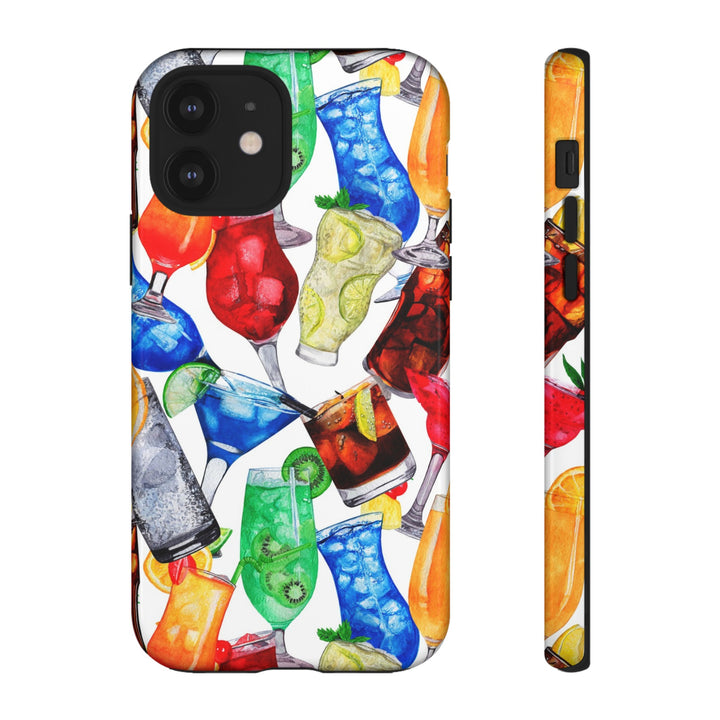 Cute Samsung Case | Cool Iphone Case | Summer Fruit Cocktail, Samsung S24, S23, S22, S21, IPhone 15 Case | Iphone 14 Case, Iphone 13 Case - Studio40ParkLane