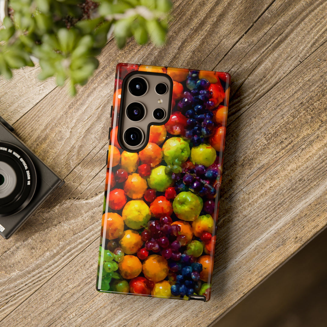 Impact Resistant, Fall Fruit, Cute Phone Cases for Samsung S24, S23, S22, S21, IPhone 15 pro Iphone 14 pro Iphone 13 IPhone 12 Iphone 11 - Studio40ParkLane
