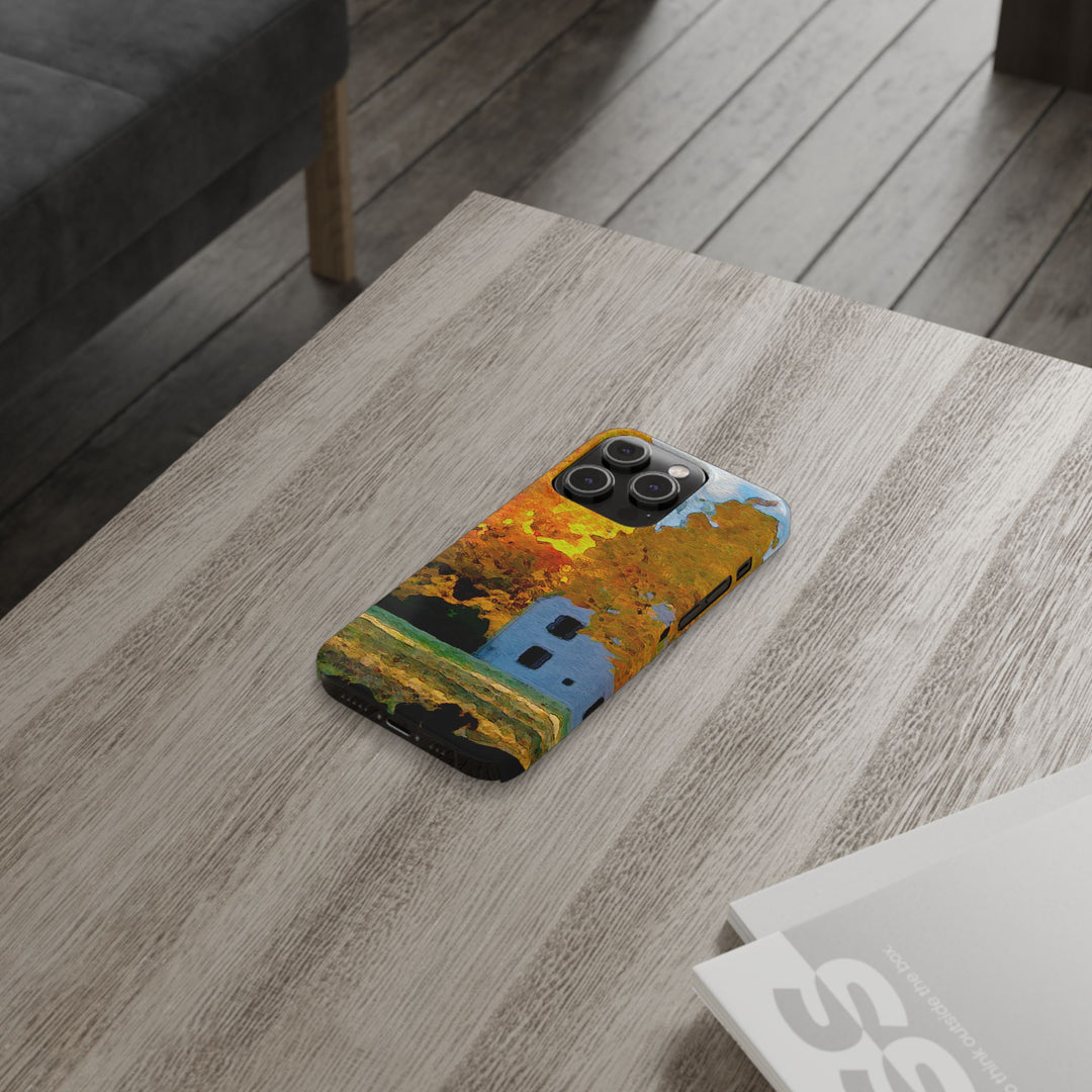 Slim Cute Phone Cases for Iphone - | iPhone 15 Case | iPhone 15 Pro Max Case, Iphone 14 Case, Iphone 14 Pro Max, Iphone 13, New England Fall Leaves - Studio40ParkLane