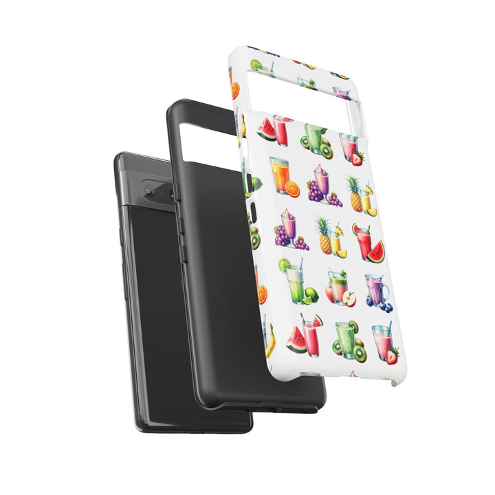 Cute Samsung Case | Cool Iphone Case | Tropical Summer Fruit Cocktail, Samsung S24, S23, S22, S21, IPhone 15 Case | Iphone 14 Case, Iphone 13 Case - Studio40ParkLane