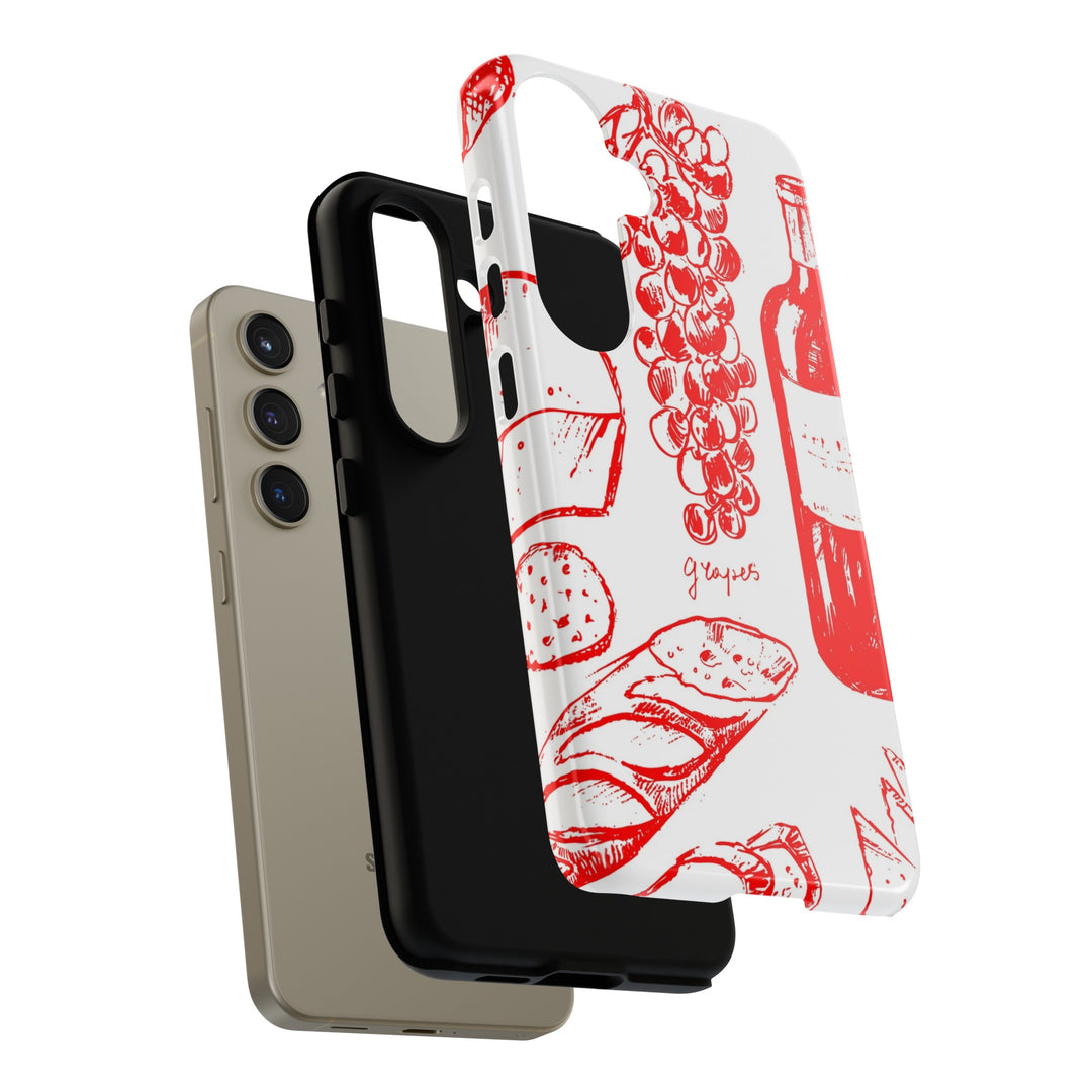 Impact Resistant, Italian French, Cute Phone Cases for Samsung S24, S23, S22, S21, IPhone 15 pro Iphone 14 pro Iphone 13 IPhone 12 Iphone 11 - Studio40ParkLane