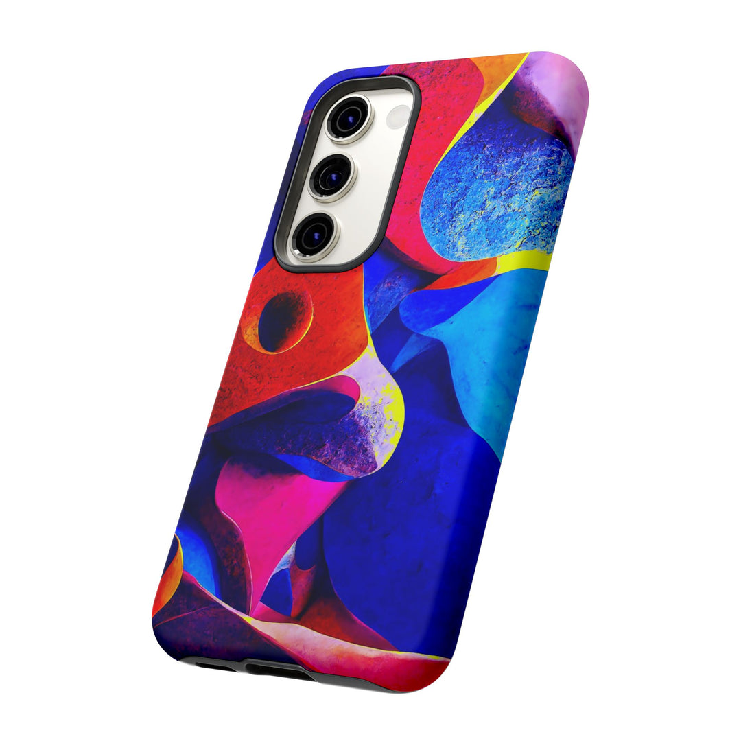 Impact Resistant, Abstract Shapes, Cute Phone Cases for Samsung S24, S23, S22, S21, IPhone 15 pro Iphone 14 pro Iphone 13 IPhone 12 Iphone 11 - Studio40ParkLane