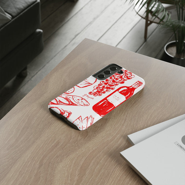 Impact Resistant, Italian French, Cute Phone Cases for Samsung S24, S23, S22, S21, IPhone 15 pro Iphone 14 pro Iphone 13 IPhone 12 Iphone 11 - Studio40ParkLane