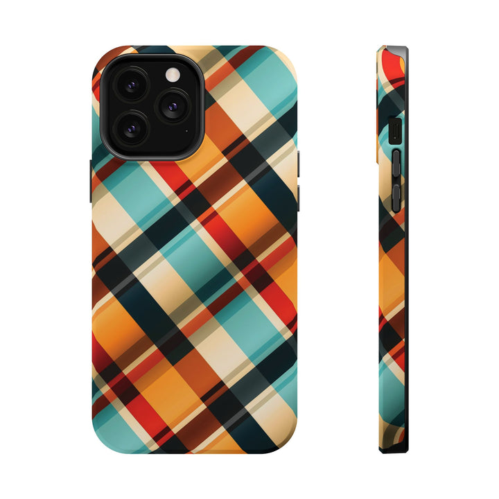 Checkered Plaid Magsafe Gift for Her Cute Phone Case for Iphone, | iPhone 16 | iPhone 15 Pro Max, Iphone 14 Pro Max, 13 12 11 10 9 8 7 - Studio40ParkLane