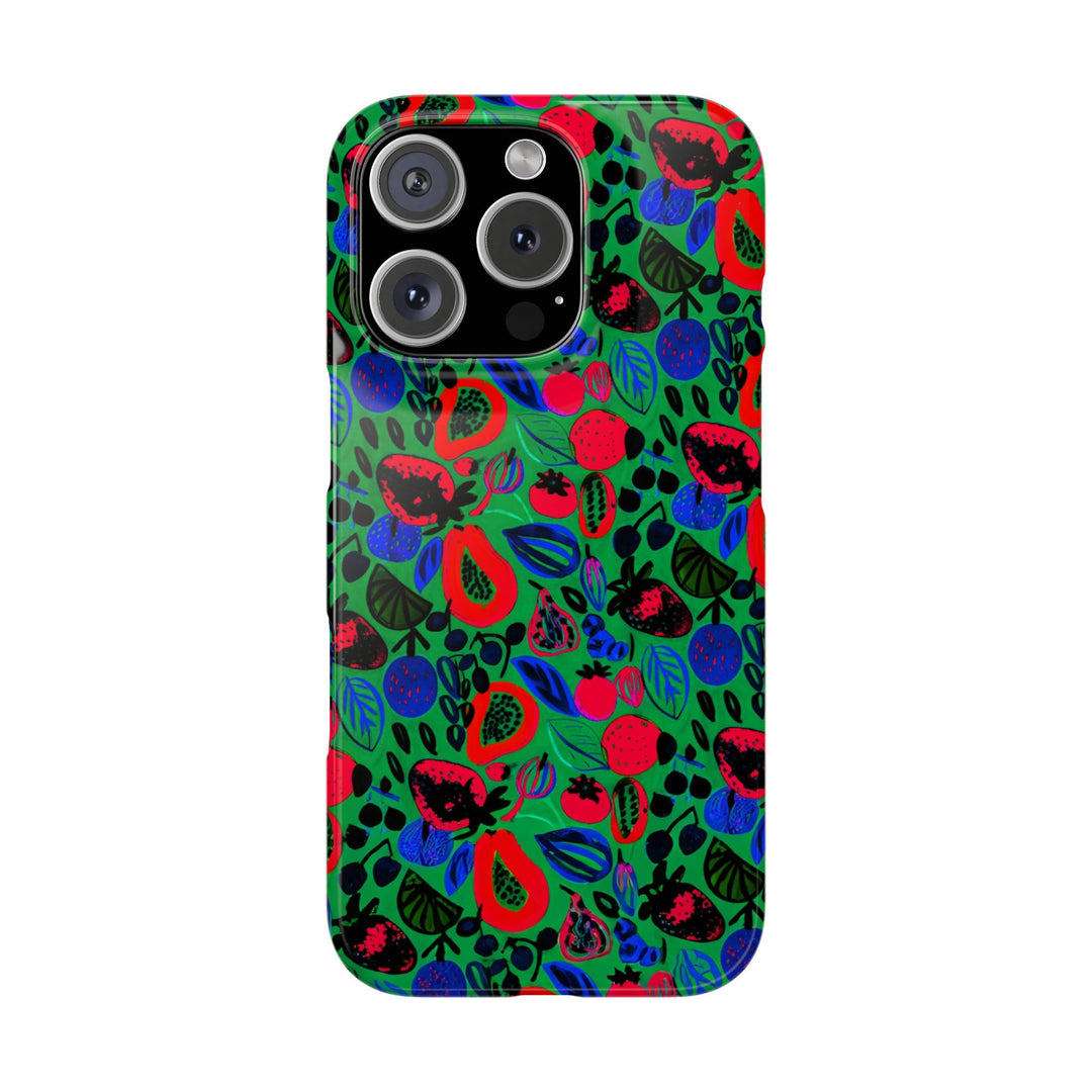 Slim Trendy Fall Fruit Gift for Her Cute Phone Cases for Iphone 16 Cases | iPhone 15 Case | iPhone 15 Pro Max Case, Iphone 14 Case, Iphone 13, Slim - Studio40ParkLane