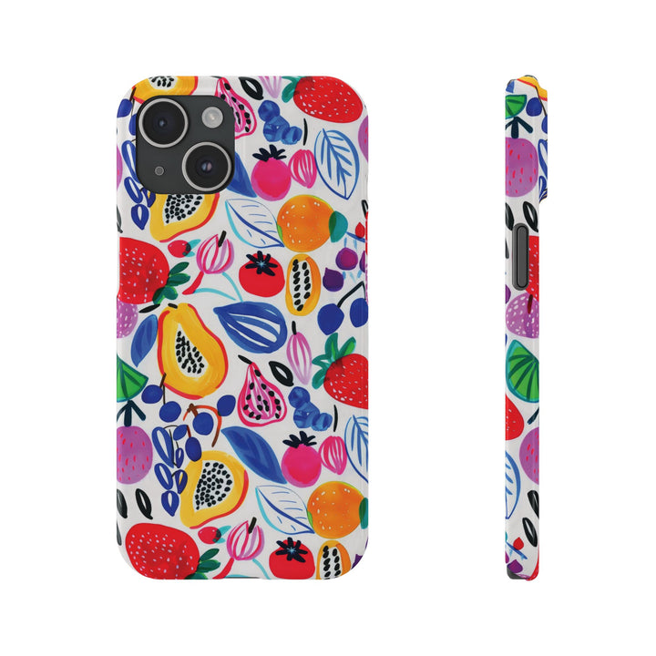 Slim Summer Fruit Cute Phone Case for Iphone 17 | iPhone 16 Case | iPhone 15 Pro Max, Iphone 14, Iphone 14 Pro Max, Iphone 13, Gift for Her