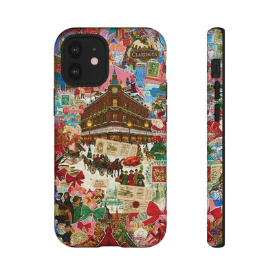 Aesthetic Tough London Coquette Collage Premium Phone Case - For iPhone 17 Pro Max iPhone 16 Pro iPhone 15 Iphone 14 Plus 13 Pro 12 11 10 XR - Studio40ParkLane