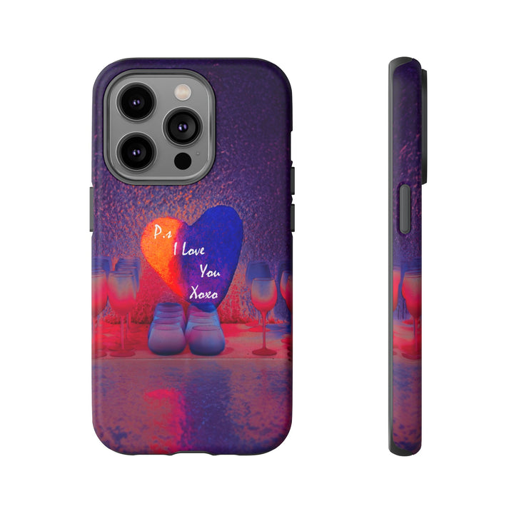 Cute Samsung Case | Cool Iphone Case | PS I love You - Heart, Samsung S24, S23, S22, S21, IPhone 15 Case | Iphone 14 Case, Iphone 13 Case - Studio40ParkLane