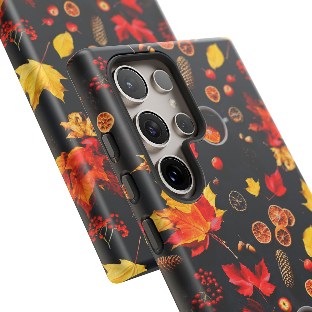 Cute Fall Fruit Phone Case Coquette Collage for, Samsung S24, S23, S22, S21, IPhone 15 Case | Iphone 14 Case, Iphone 13 Case, IPhone 16 Case - Studio40ParkLane