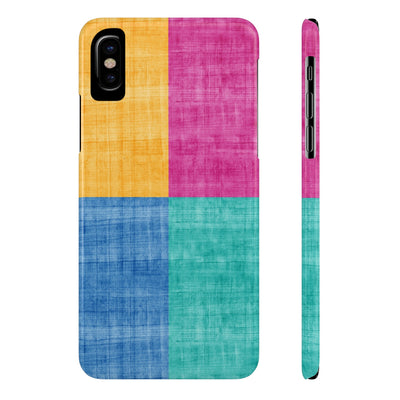 Slim Cute Phone Cases for Iphone  | iPhone 15 Case | iPhone 15 Pro Max Case, Iphone 14, Iphone 14 Pro Max, Iphone 13, Abstract Color Blocks