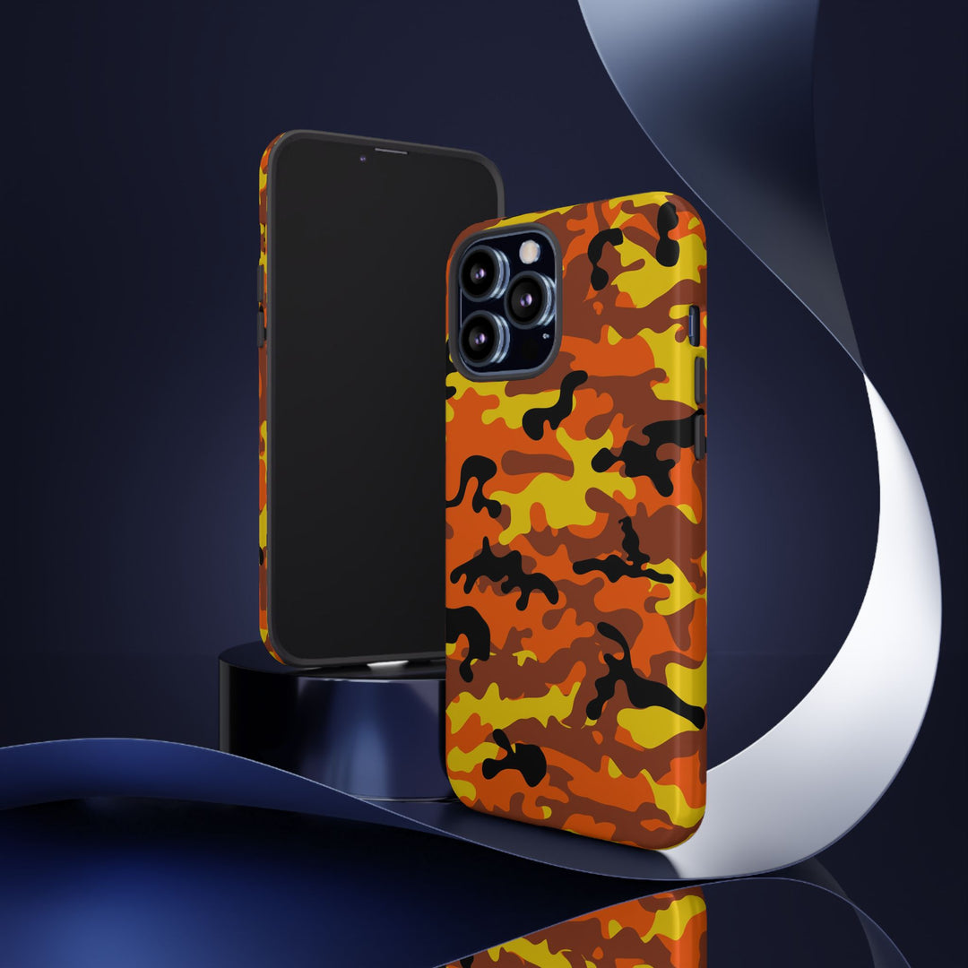 Cute IPhone Case | iPhone 15 Case | iPhone 15 Pro Max Case, Iphone 14 Case, Iphone 14 Pro Max Case IPhone Case for Art Lovers, Fall Camo - Studio40ParkLane