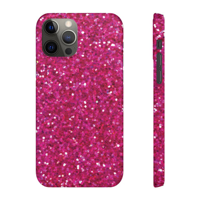 Snap Non-Glitter Muted Pink Play on "Faux" Glitter Effect Cute Phone Cases for Samsung and Iphone, 16, 15, 14, S24, S23, S22, S21, S20, Plus and Ultra