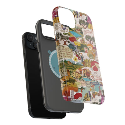 Italy Tuscany Coquette Collage Tough Magsafe Cute Phone Cases for Iphone | iPhone 17 Pro Max Case, Iphone 16, Iphone 15 14 13 12 11 10 9 - Studio40ParkLane