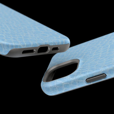 Non Leather Blue Color Pattern Magsafe Cute Phone Case for Iphone Gift for Her, | iPhone 15 Case | iPhone 15 Pro Max Case, Iphone 14, Iphone 14 Pro Max, Iphone 13, Iphone 16