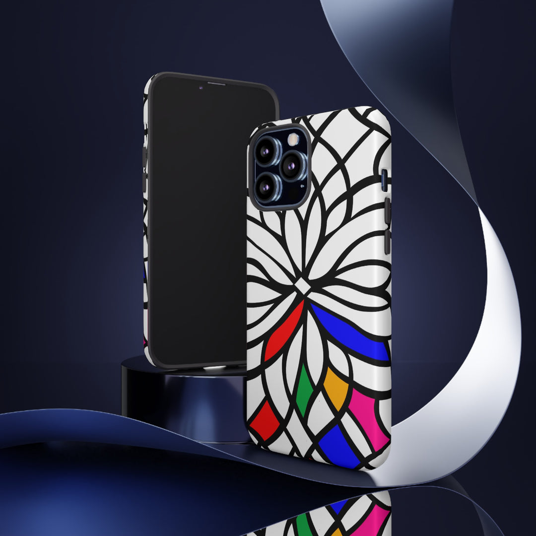 Impact Resistant, Colored Mosaic, Cute Phone Cases for Samsung S24, S23, S22, S21, IPhone 15 pro Iphone 14 pro Iphone 13 IPhone 12 Iphone 11 - Studio40ParkLane