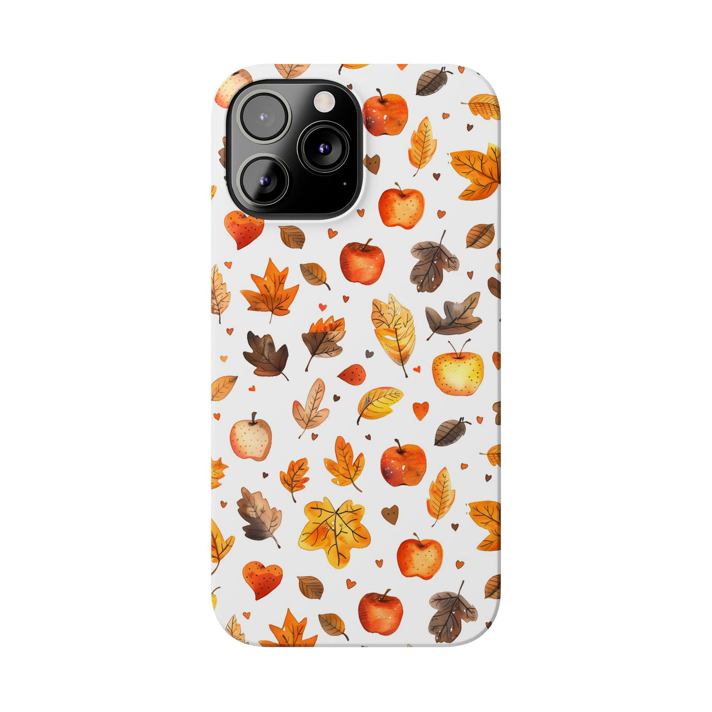 Slim Fall Autumn Leaves Gift for Her Cute Phone Cases for Iphone 16 | iPhone 15 Case | iPhone 15 Pro Max Case, Iphone 14, Iphone 14 Pro Max, Iphone 13, Slim