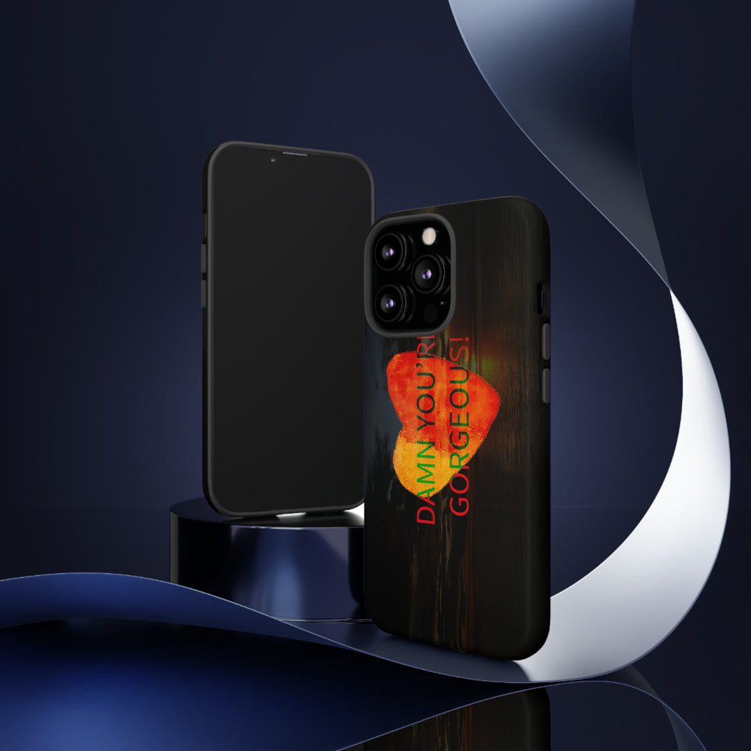 Cute IPhone Case | iPhone 15 Case | iPhone 15 Pro Max Case, Iphone 14 Case, Iphone 14 Pro Max Case IPhone Case for Art Lovers, Heart Sunset - Studio40ParkLane