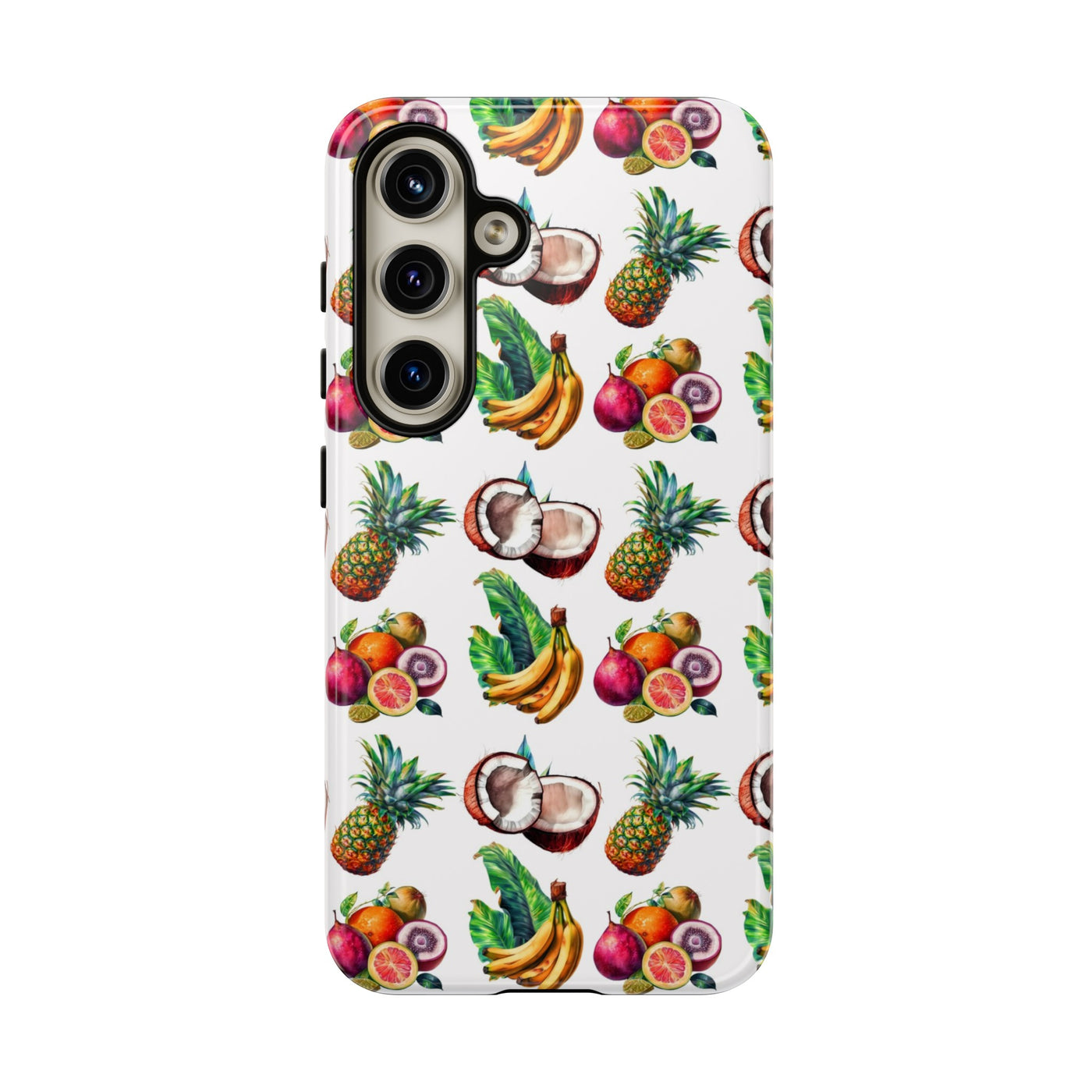 Cute Samsung Case | Cool Iphone Case | Tropical Summer Fruit, Samsung S24, S23, S22, S21, IPhone 15 Case | Iphone 14 Case, Iphone 13 Case