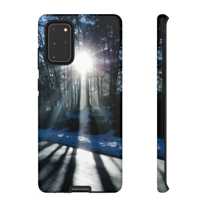 Cute Samsung Phone Case | Aesthetic Samsung Phone Case | Galaxy S23, S22, S21, S20 | Winter Sunshine, Protective Phone Case - Studio40ParkLane