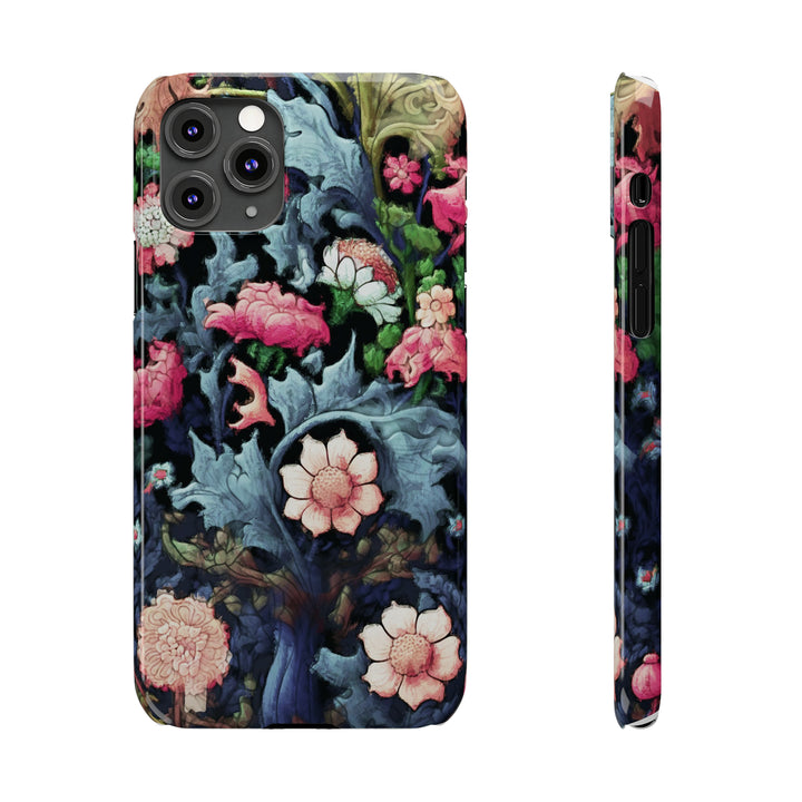 Slim Cute Phone Cases for Iphone - | iPhone 15 Case | iPhone 15 Pro Max Case, Iphone 14 Case, Iphone 14 Pro Max, Iphone 13, Flowers Scene - Studio40ParkLane