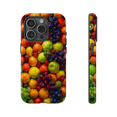 Impact Resistant, Fall Fruit, Cute Phone Cases for Samsung S24, S23, S22, S21, IPhone 15 pro Iphone 14 pro Iphone 13 IPhone 12 Iphone 11