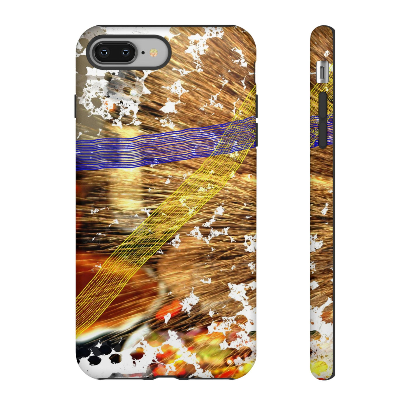 Impact Resistant, Pecan Pie Abstract, Cute Phone Cases for Samsung S24, S23, S22, S21, IPhone 15 pro Iphone 14 pro Iphone 13 IPhone 12 Iphone 11