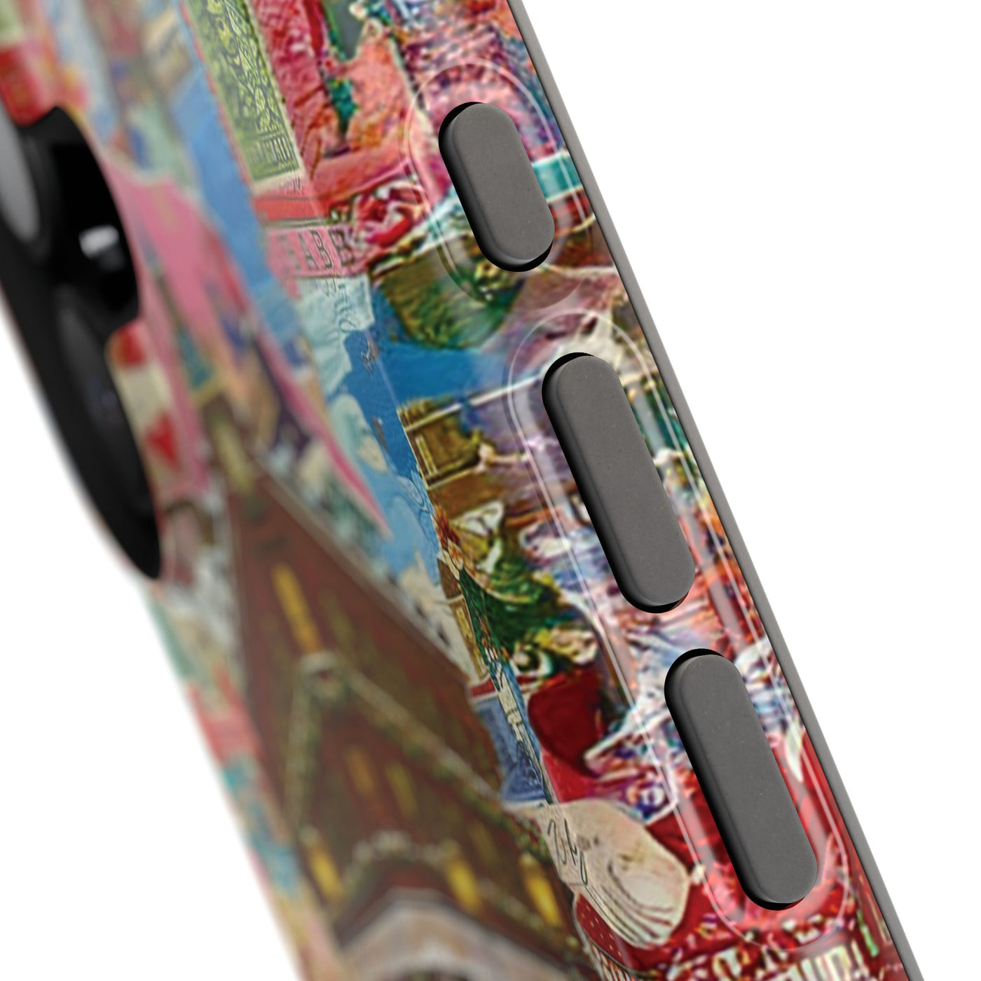 Aesthetic Tough Magsafe London Coquette Collage Phone Case - For iPhone 17 Pro Max iPhone 16 Pro iPhone 15 Iphone 14 Plus 13 Pro 12 11 10 - Studio40ParkLane