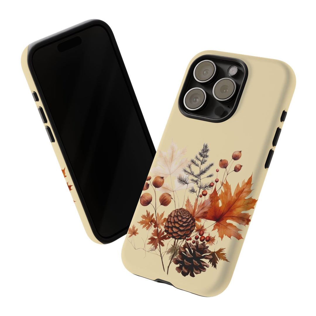 Fall Leaves Foliage Cute Phone Case for, Samsung Galaxy S24, S23, S22, S21, IPhone 16 Case | Iphone 15, Iphone 14, IPhone 13 Case Mom Dad Gift - Studio40ParkLane