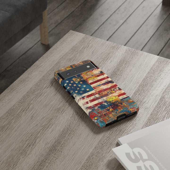 Impact Resistant, American Flag, Cute Phone Cases for Samsung S24, S23, S22, S21, IPhone 15 pro Iphone 14 pro Iphone 13 IPhone 12 Iphone 11 - Studio40ParkLane