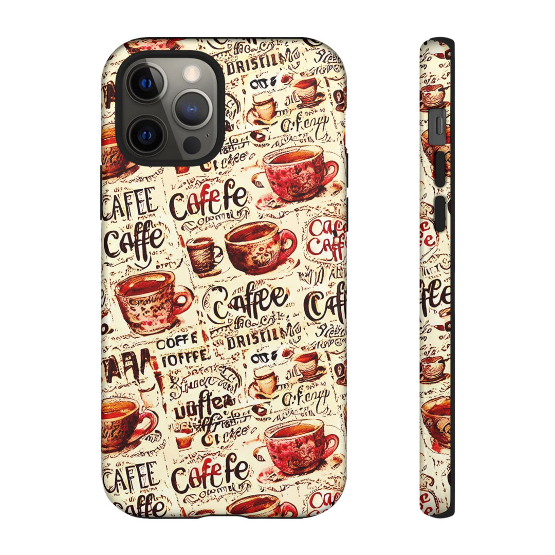 Impact Resistant, Paris Bistro Cafe, Cute Phone Cases for Samsung S24, S23, S22, S21, IPhone 15 pro Iphone 14 pro Iphone 13 IPhone 12 Iphone 11 - Studio40ParkLane