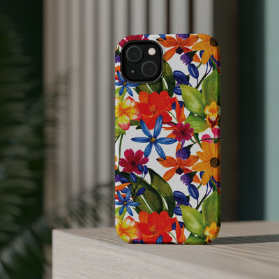 Spring Flowers Magsafe Cute Phone Case for Iphone Gift for Her, iPhone 16 Case iPhone 15 Pro Max Case, Iphone 14, Iphone 14 Pro Max, 13, 12 - Studio40ParkLane