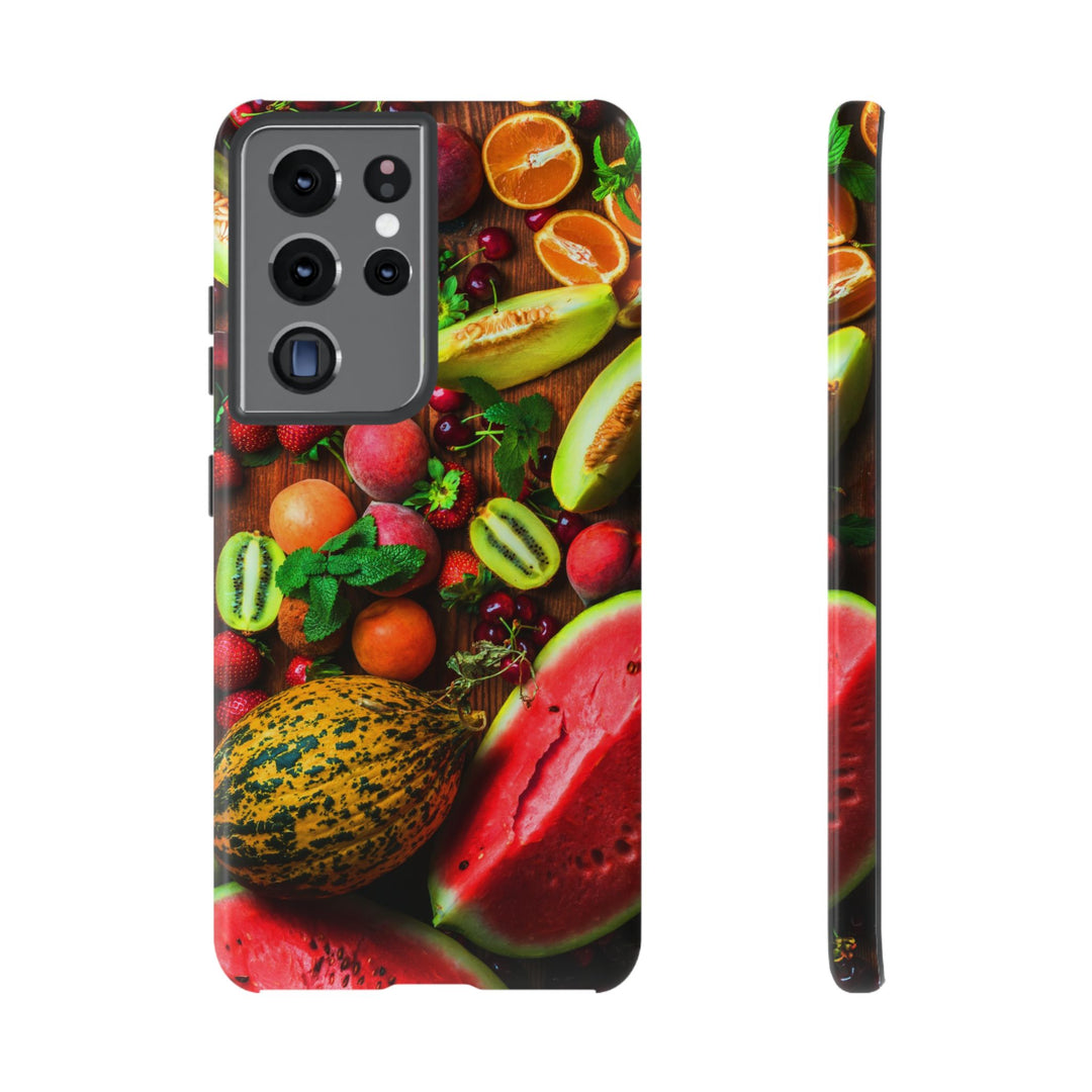 Fall Fruit Collage Cute Phone Case for, Samsung Galaxy S24, S23, S22, S21, IPhone 16 Case | Iphone 15, Iphone 14, IPhone 13 Case Mom Dad Gift - Studio40ParkLane