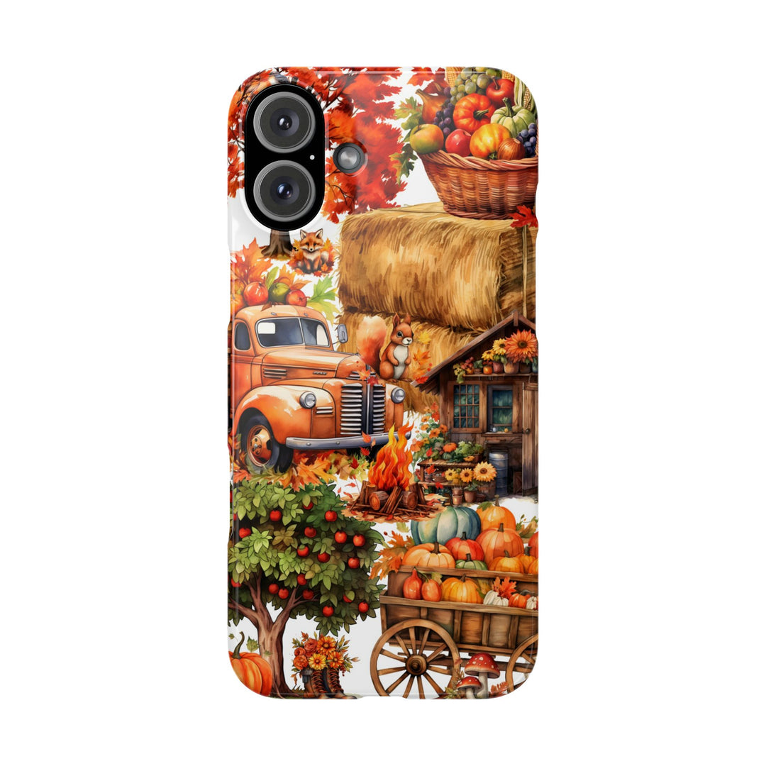 Slim Fall Coquette Collage Cute Phone Cases for Iphone 16 | iPhone 15 Case | iPhone 15 Pro Max Case, Iphone 14, Iphone 14 Pro Max, Iphone 13, Mom Dad Gift - Studio40ParkLane