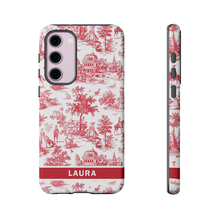 Premium Tough Personalized Initial Custom Gift Cute Phone Cases for Samsung Galaxy S24, S23, S22, S21 Plus, Ultra, Iphone 16, 15, 14 Pro Max - Studio40ParkLane