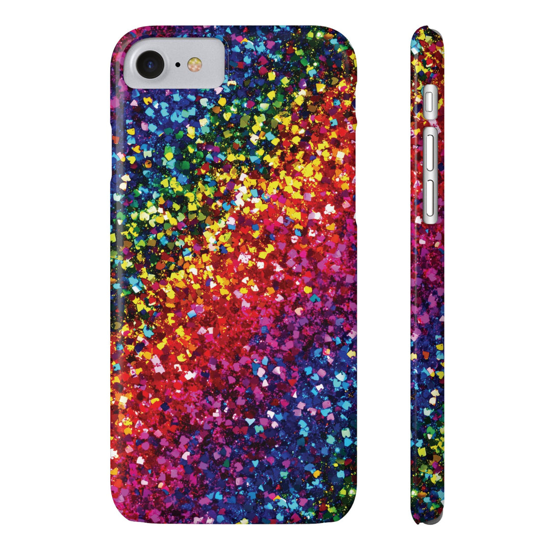 Slim Non - Glitter Muted Color Faux Play on Glitter Effect Gift for Her Cute Phone Cases for Iphone 16 Pro Max | iPhone 15 Case | iPhone 15 Pro Max Case, Iphone 14, Iphone 14 Pro Max, Iphone 13 12 11 8 7 - Studio40ParkLane