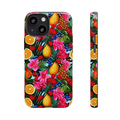 Cute Samsung Case | Cool Iphone Case | Summer Mixed Fruit, Samsung S24, S23, S22, S21, IPhone 15 Case | Iphone 14 Case, Iphone 13 Case