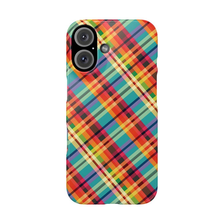 Slim Checkered Plaid Gift for Her Cute Phone Cases for Iphone 16 Pro Max | iPhone 15 Case | iPhone 15 Pro Max Case, Iphone 14, 13, 12, 11, 10, 8, 7 - Studio40ParkLane