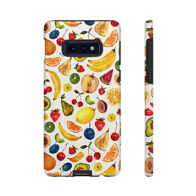 Impact Resistant, Mixed Fruits, Cute Phone Cases for Samsung S24, S23, S22, S21, IPhone 15 pro Iphone 14 pro Iphone 13 IPhone 12 Iphone 11