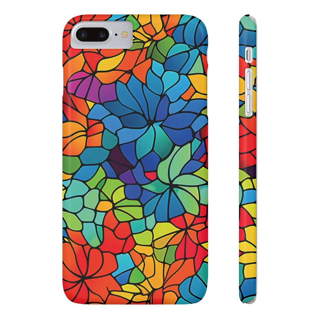 Slim Window Style Mosaic Gift for Her Cute Phone Cases for Iphone 16 Case | iPhone 15 Case | iPhone 15 Pro Max Case, Iphone 14, Iphone 14 Pro Max, Iphone 13 - Studio40ParkLane