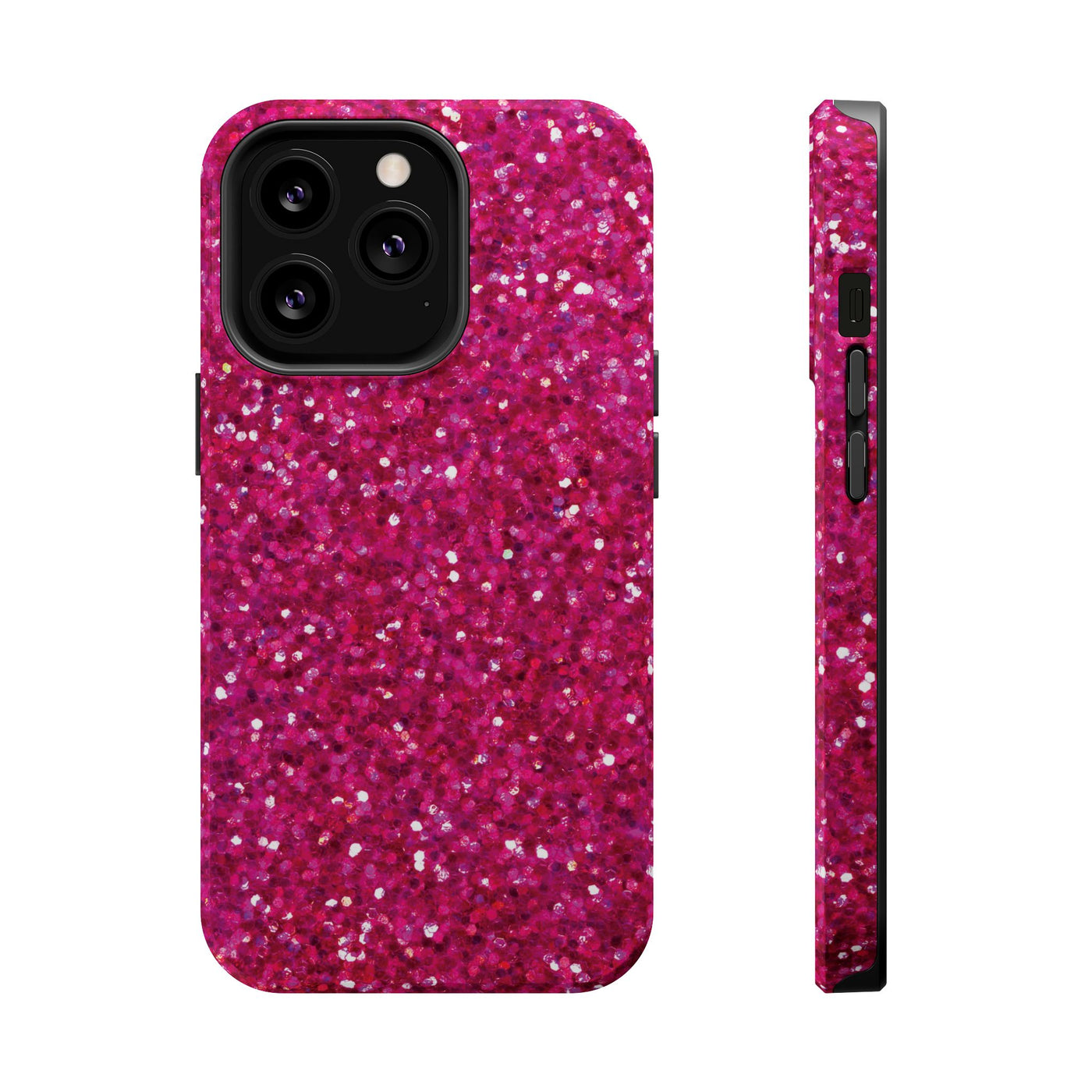 Non Glitter Pink Color Composition Magsafe Cute Phone Case for Iphone Gift for Her,  | iPhone 15 Case | iPhone 15 Pro Max Case, Iphone 14, Iphone 14 Pro Max, Iphone 13, Iphone 16