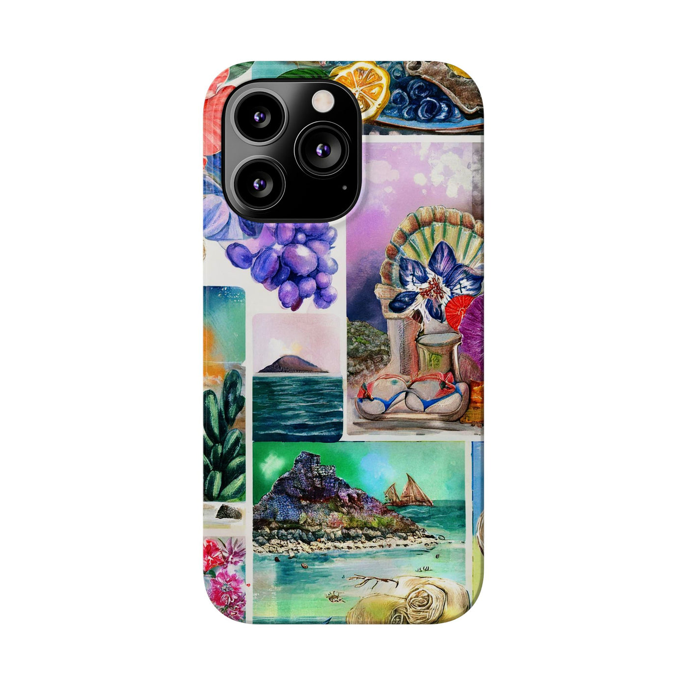 Slim Travel Coquette Collage Cute Phone Cases for Iphone  | iPhone 15 Case | iPhone 15 Pro Max Case, Iphone 14, Iphone 14 Pro Max, Iphone 13