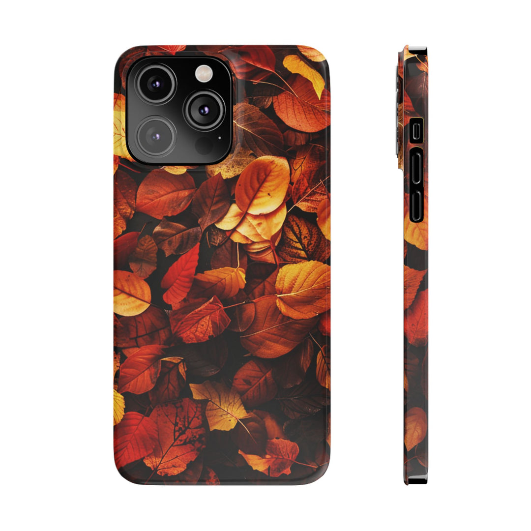 Slim Fall Autumn Leaves Gift for Her Cute Phone Cases for Iphone 16 | iPhone 15 Case | iPhone 15 Pro Max Case, Iphone 14, Iphone 14 Pro Max, Iphone 13, Slim - Studio40ParkLane