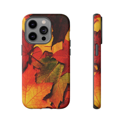 Autumn Fall Leaves Gift Cute Phone Case for, Samsung Galaxy S24, S23, S22, S21, IPhone 16 Case | Iphone 15, Iphone 14, IPhone 13 Case Mom Dad Gift