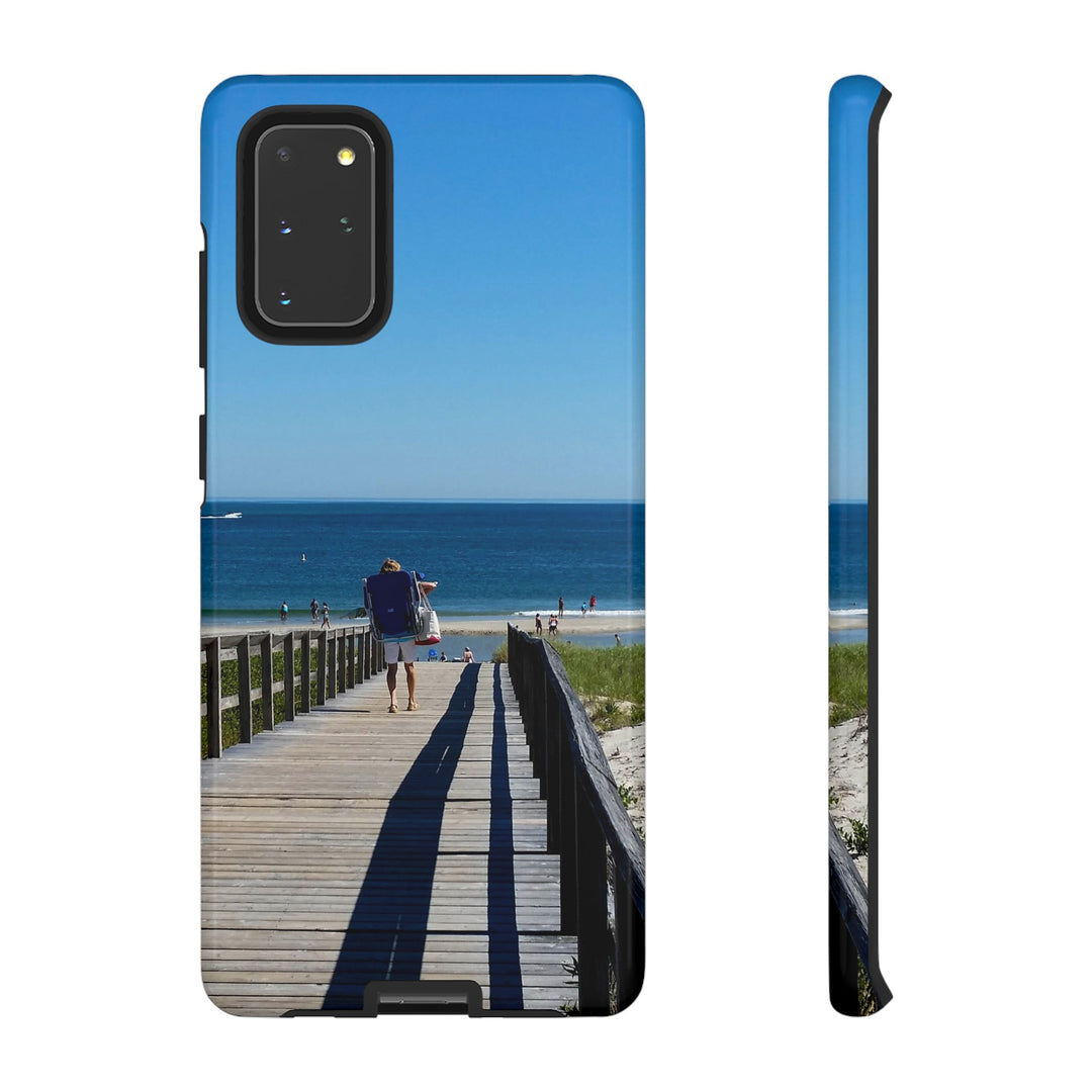 Cute Samsung Case | Cool Iphone Case | Summer Beach Walk, Samsung S24, S23, S22, S21, IPhone 15 Case | Iphone 14 Case, Iphone 13 Case - Studio40ParkLane