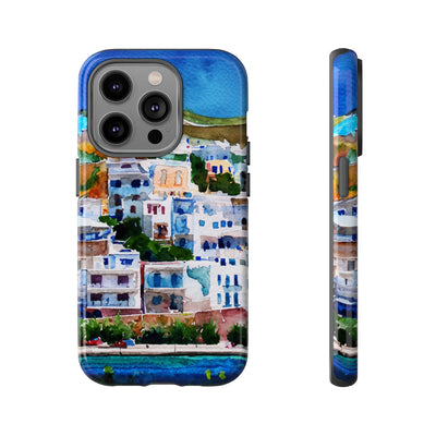 Impact Resistant, Greece House, Cute Phone Cases for Samsung S24, S23, S22, S21, IPhone 15 pro Iphone 14 pro Iphone 13 IPhone 12 Iphone 11