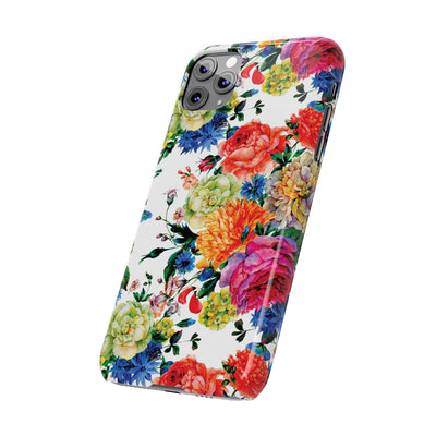 Slim Spring Flowers Gift for Her Cute Phone Cases for Iphone 16 Pro Max | iPhone 15 Case | iPhone 15 Pro Max Case, Iphone 14, 13, 12, 11, 10, 8, 7 - Studio40ParkLane