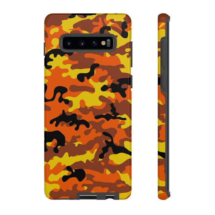 Cool Phone Case | Aesthetic Phone Case | Fall Camo | For Samsung Galaxy S23, S22, S21, S20 | Luxury Double Layer | Cute - Studio40ParkLane