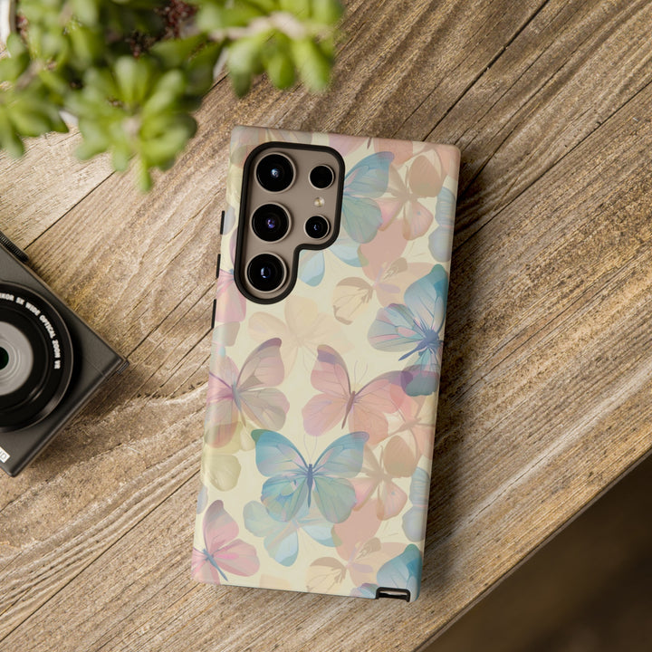 Cute Samsung Case | Cool Iphone Case | Summer Pastel Butterflies, Samsung S24, S23, S22, S21, IPhone 15 Case | Iphone 14 Case, Iphone 13 Case - Studio40ParkLane