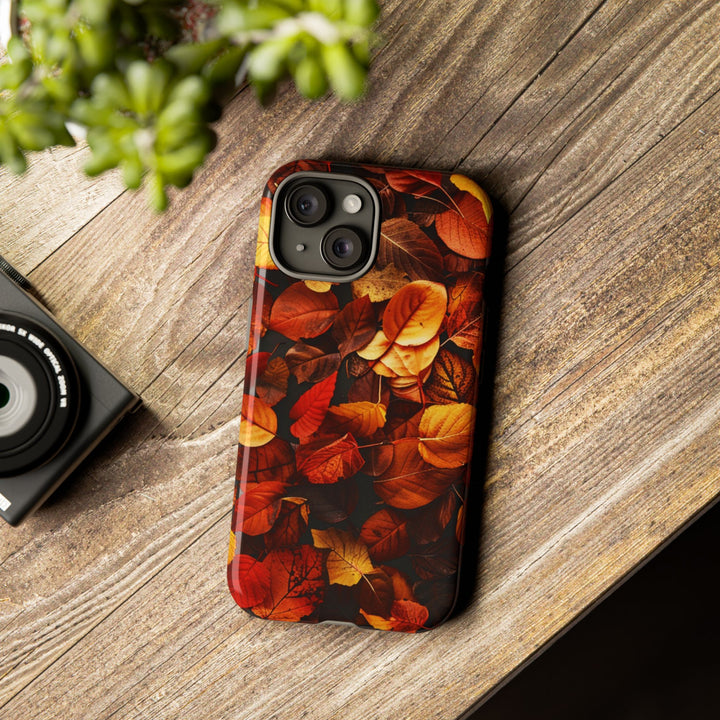 Autumn Fall Leaves Gift for Her Cute Phone Case for, Samsung Galaxy S24, S23, S22, S21, IPhone 16 Case | Iphone 15, Iphone 14, IPhone 13 Case - Studio40ParkLane
