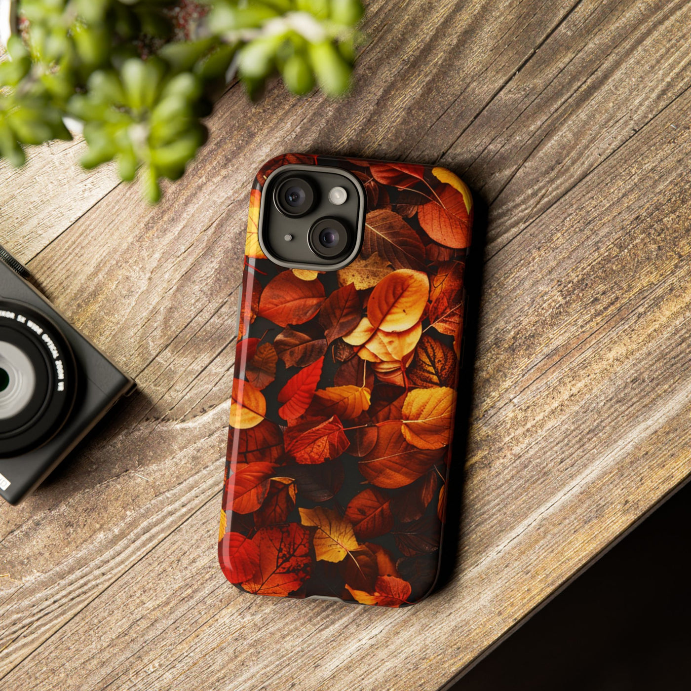 Autumn Fall Leaves Gift for Her Cute Phone Case for, Samsung Galaxy S24, S23, S22, S21, IPhone 16 Case | Iphone 15, Iphone 14, IPhone 13 Case